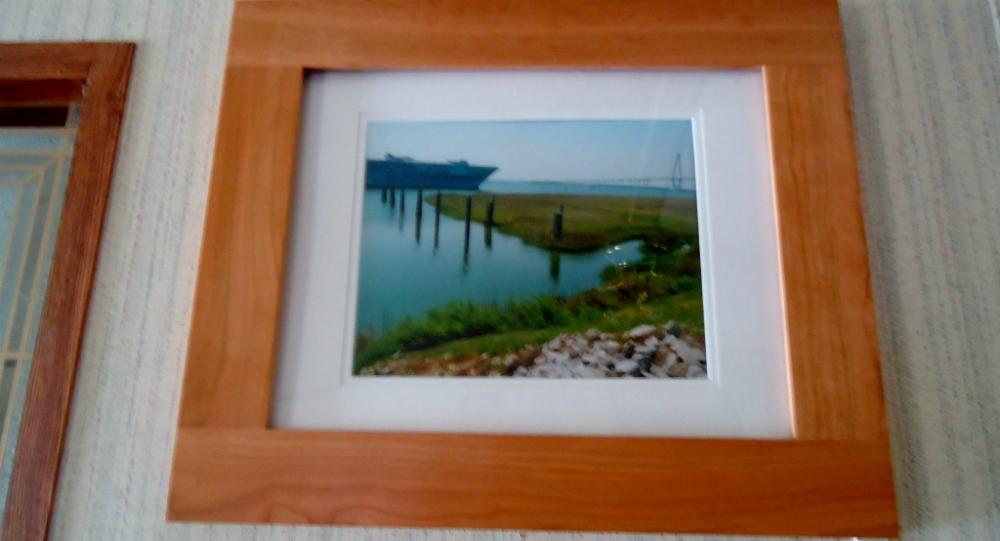 Peace And War Wood Framed And Ivory Matted Original Photograph